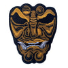 Gold Oni Mask Patch