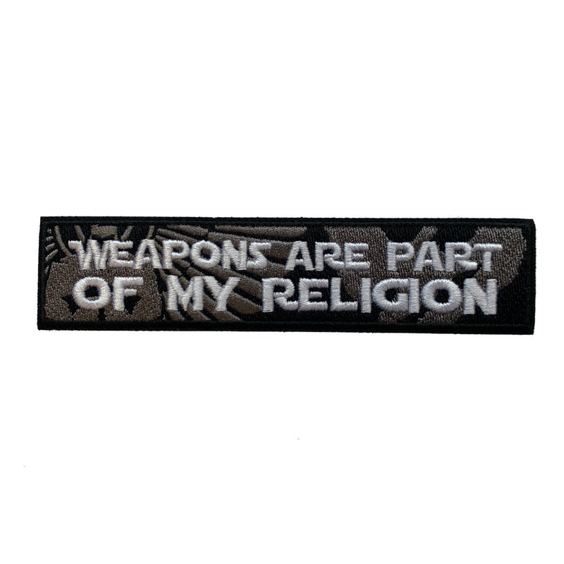 Religion Name Tape Patch