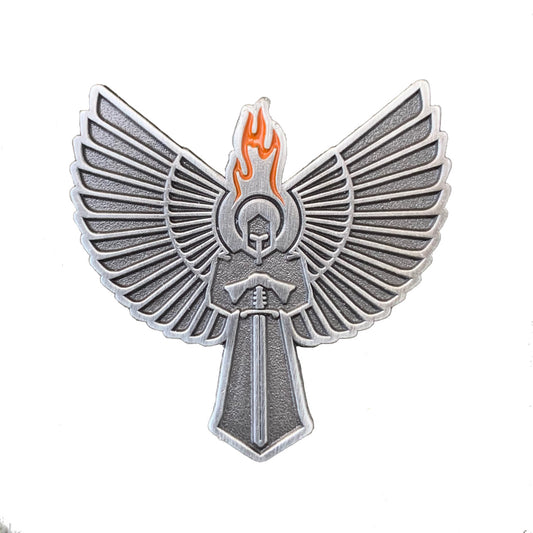 Guardian Defense Icon Lapel Pin